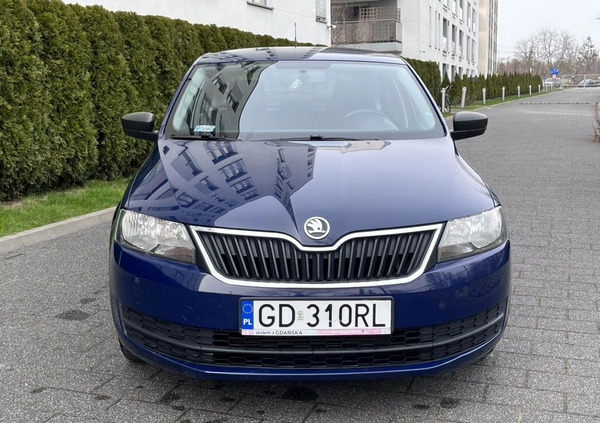 Skoda RAPID cena 18900 przebieg: 228561, rok produkcji 2014 z Warszawa małe 92